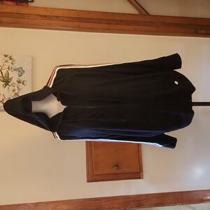 Torrid Active Stripped Sleeved Hoodie Jacket Size 1 (Size 16/18)